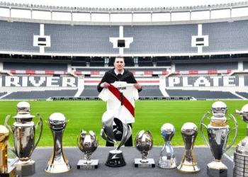 Franco Armani se despidió hoy de River