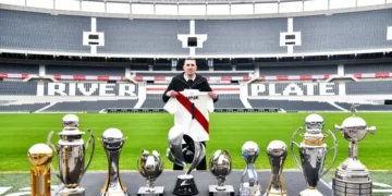Franco Armani se despidió hoy de River