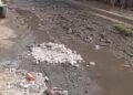 Vecinos denuncian una importante pérdida de agua