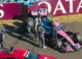 Chocó Colapinto en el GP de Hungría: Golpeó contra el muro