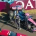 Chocó Colapinto en el GP de Hungría: Golpeó contra el muro