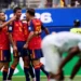 España goleó a Austria y clasificó a los octavos de final