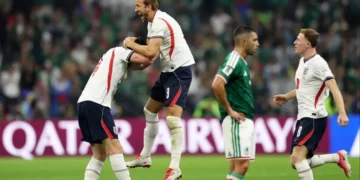 Inglaterra en un partidazo eliminó a México