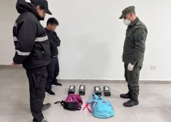 Gendarmes encontraron cuatro kilos de marihuana