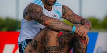 Otamendi se despidió de la Selección Argentina