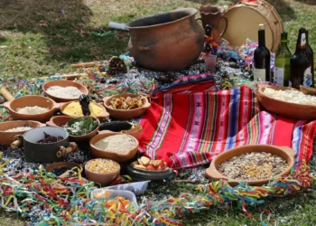 Los Naranjos celebra su fiesta a la Pachamama