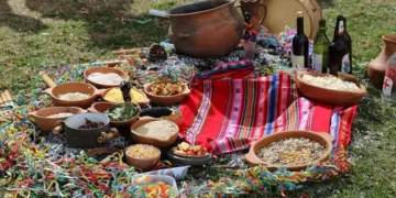 Los Naranjos celebra su fiesta a la Pachamama
