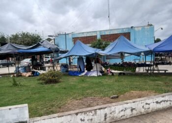 Nuevamente problemas con los puesteros en el sector del Mercado de Abasto