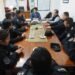 El Intendente Baltasar Lara se reunió con las autoridades policiales