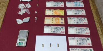 Barrio Taranto: Dos detenidos y secuestro de más de 90 dosis de droga
