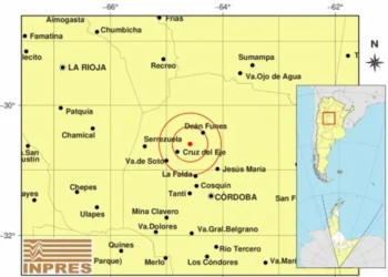 Un fuerte temblor sacudió a Córdoba en la madrugada de este miércoles