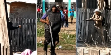 Cinco hombres detenidos tras un violento enfrentamiento entre familias en Colonia Santa Rosa