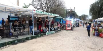 Gran Patio Criollo en el Barrio Abraham Yazlle