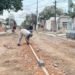 Obras de infraestructura en los Barrios 72 Viviendas y Patrón Costas
