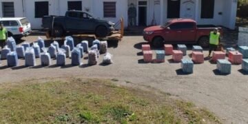 Incautaron 24.050 paquetes de cigarrillos y 780 kilos de hojas de coca
