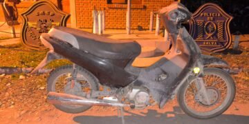 La Policía recuperó una motocicleta robada en Orán