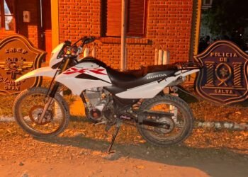 Recuperaron una moto y demoraron a un sospechoso en Orán