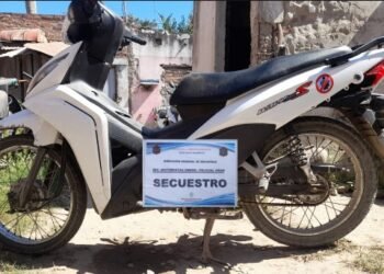 Recuperaron en Orán una moto con pedido de secuestro