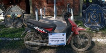 Secuestraron una moto con requerimiento judicial en Orán