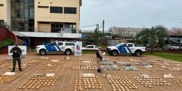 Prefectura secuestró mas de una tonelada de marihuana en Posadas