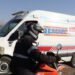 Pelea terminó con un hombre herido y quemado y una mujer detenida