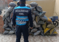La policía secuestró más de 300 kilos de carbón