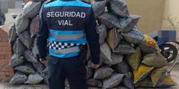 La policía secuestró más de 300 kilos de carbón