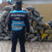 La policía secuestró más de 300 kilos de carbón
