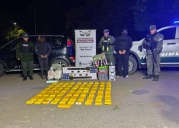 Salteños fueron detenidos con más de 66 kilos de cocaína en Jujuy