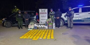 Salteños fueron detenidos con más de 66 kilos de cocaína en Jujuy