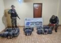 Prefectura secuestró más de 60 kilos de marihuana en Misiones