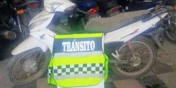 Tránsito recuperó una moto robada