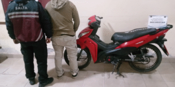 Secuestraron en Colonia Santa Rosa una moto robada en Pichanal