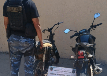 Tres detenidos por el robo de una motocicleta en Orán