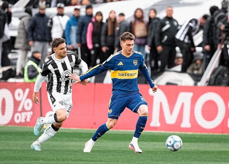 A Boca se lo empataron sobre el final en Mendoza