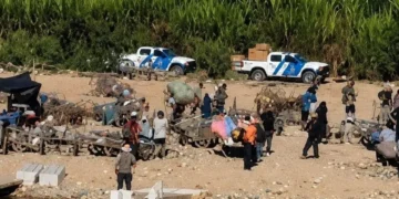Incidentes y corridas entre Prefectura y bagayeros en un paso entre Aguas Blancas y Bermejo