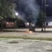 Le prendieron fuego a un contenedor en el Barrio Jardín