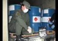Choferes bolivianos, camiones desde Uruguay y una empresa en Panamá: así intentaron sacar 35 t. de un precursor químico por Aguas Blancas