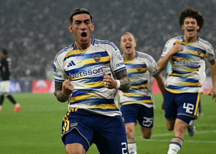 Boca ganó en Brasil y es finalista de la Copa Sudamericana