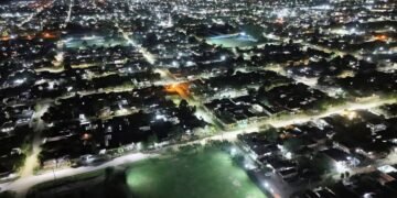 Iluminación led para todo el Barrio Abraham Balut