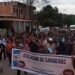 Aguas Blancas: Carreros marcharon en defensa de su trabajo