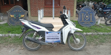 La policía recuperó en Orán e Yrigoyen tres motos robadas