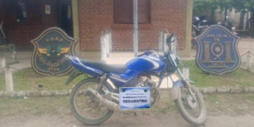 La policía recuperó una moto robada en Orán