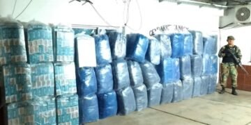 Gendarmes decomisaron 872 kilos de hojas de coca y 7.500 paquetes de cigarrillos extranjeros